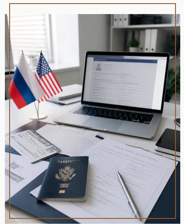 Оформление визы в США для туристов и бизнеса в Торжке