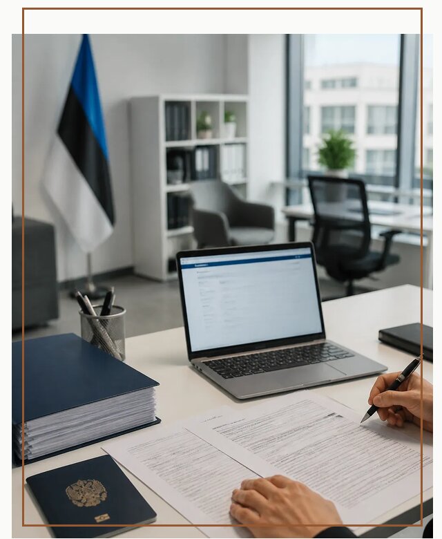 Оформление ВНЖ в Эстонии для переезда и легального проживания в Торжке