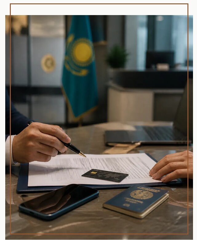 Открытие счета и банковской карты в Казахстане в Торжке
